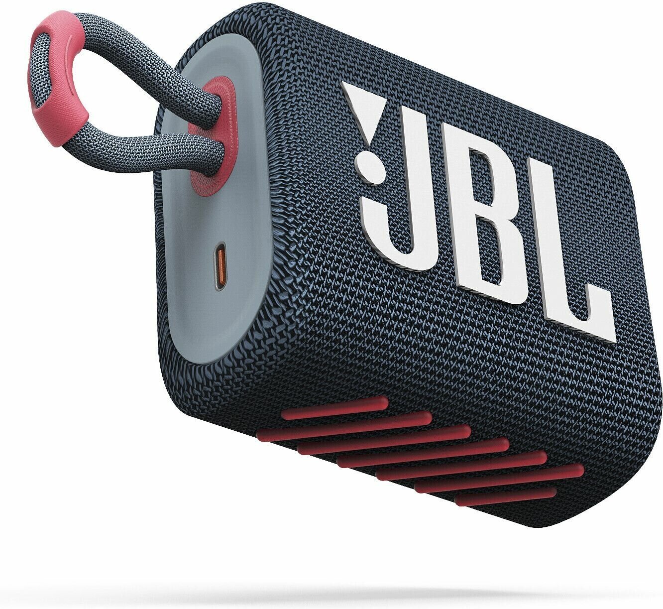 Портативная акустическая система JBL GO 3, синий/розовый