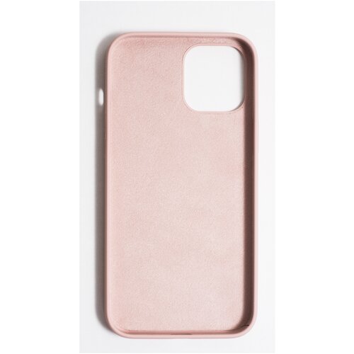 фото Защитный чехол для apple iphone 12 pro max бархатистый силиконовый с принтом circles on light / silicone case pump