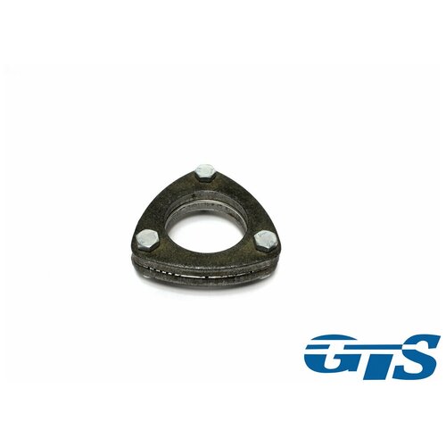 Комплект треугольных фланцев Ф51 мм с прокладкой и метизами 8мм 599₽