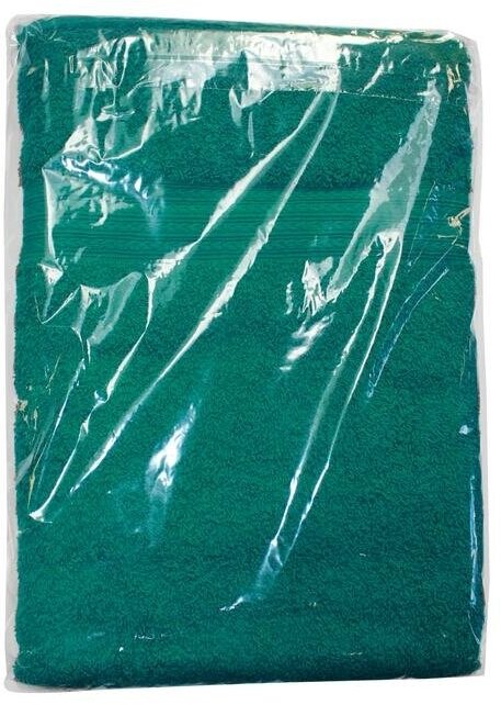 Полотенце махровое 50х90 зеленый - фотография № 3