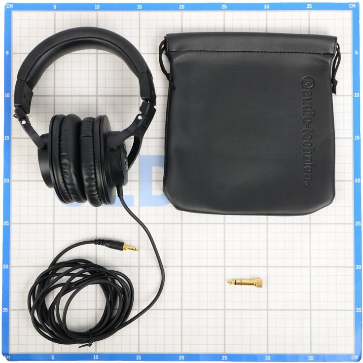 Полноразмерные проводные наушники Audio Technica - фото №16