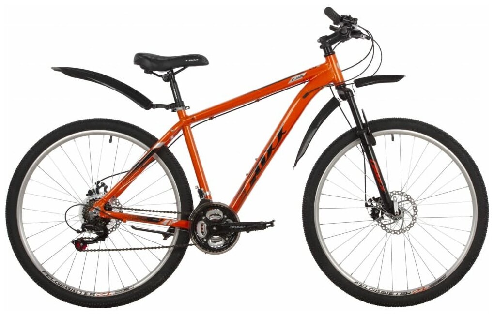 Велосипед горный Foxx 27,5", Atlantic D, оранжевый, алюминий, размер 20"