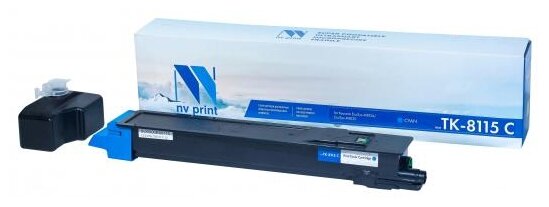 Картридж NV Print TK-8515 Cyan для Kyocera, 20000 стр, голубой