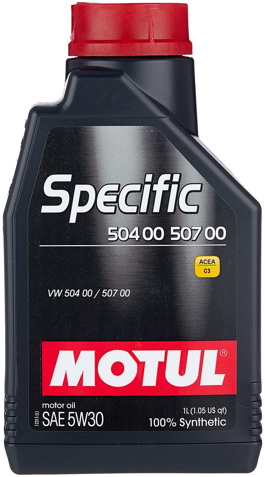 Синтетическое моторное масло Motul Specific 504 00 507 00 5W30, 1 л, 1 шт.