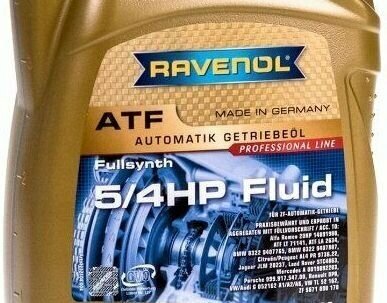 Масло трансмиссионное RAVENOL ATF 5/4 HP Fluid