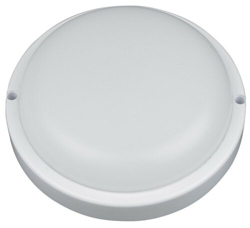 Настенно-потолочный светильник VOLPE ULW-Q211 12W/DW SENSOR IP65 WHITE, 12 Вт, кол-во ламп: 1 шт., 6500 К, цвет арматуры: белый, цвет плафона: белый
