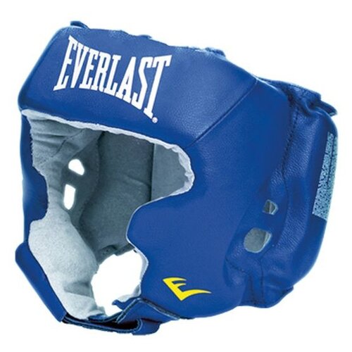 фото Шлем с защитой щек everlast usa boxing cheek m синий