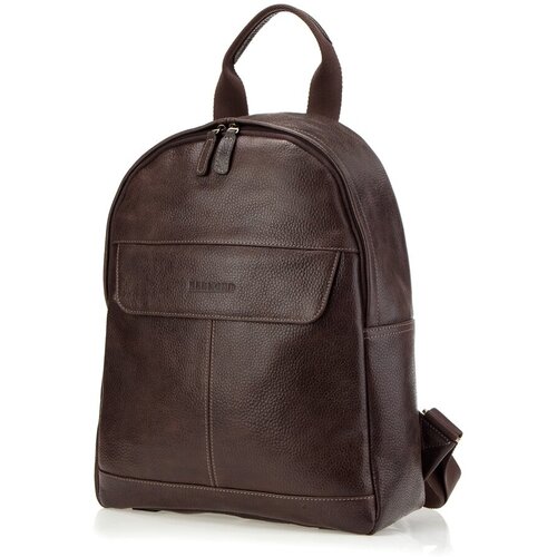 Рюкзак Redmond, натуральная кожа, внутренний карман, коричневый
