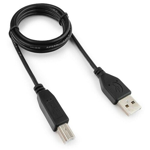 Gembird Гарнизон Кабель USB 2.0, AM BM, 1м, пакет GCC-USB2-AMBM-1M кабель гарнизон usb a usb b gcc usb2 ambm 3 м черный