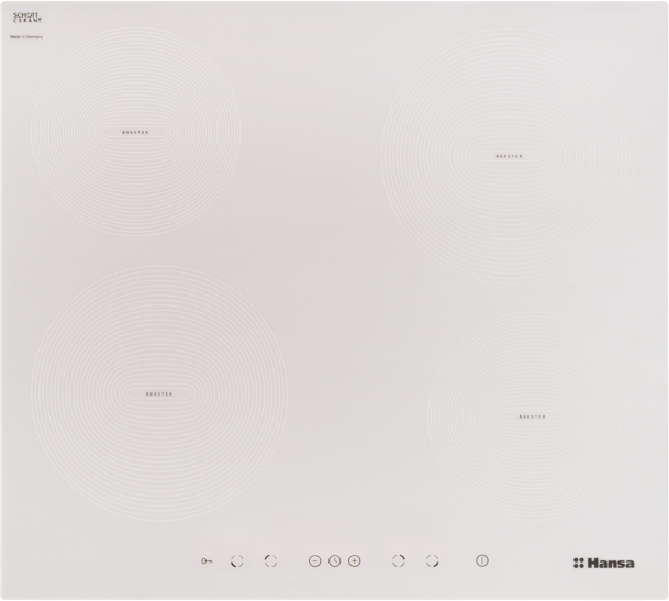 Индукционная варочная панель Hansa BHIW68308, белый