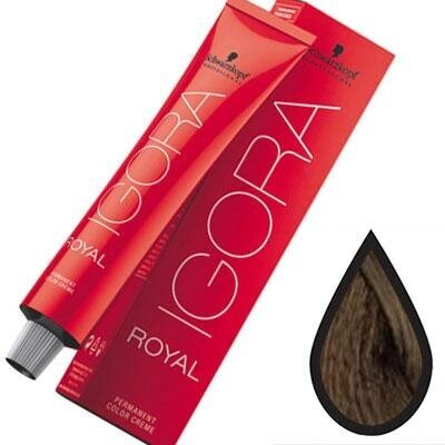 Schwarzkopf Professional Royal крем-краска, 6-5 темный русый золотистый, 60 мл