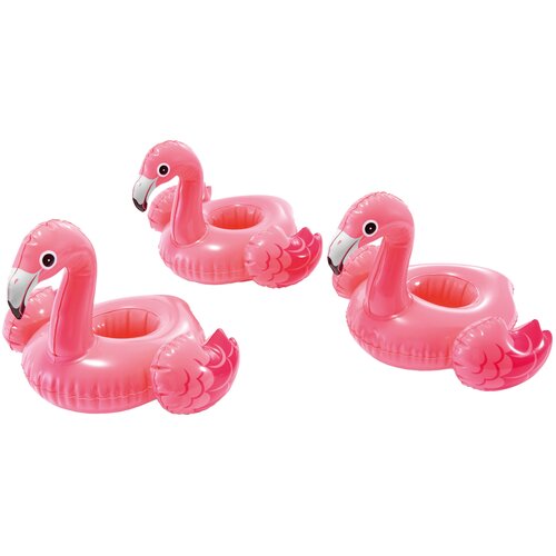 фото Intex надувной плавающий держатель напитков фламинго 57500