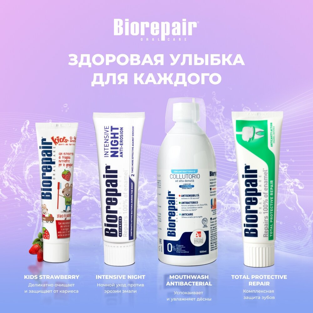 Biorepair Gum Protection Зубная паста для защиты десен 75 мл (Biorepair, ) - фото №3