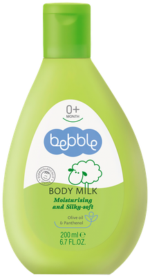 Bebble Молочко для тела детское, 200 мл, Bebble