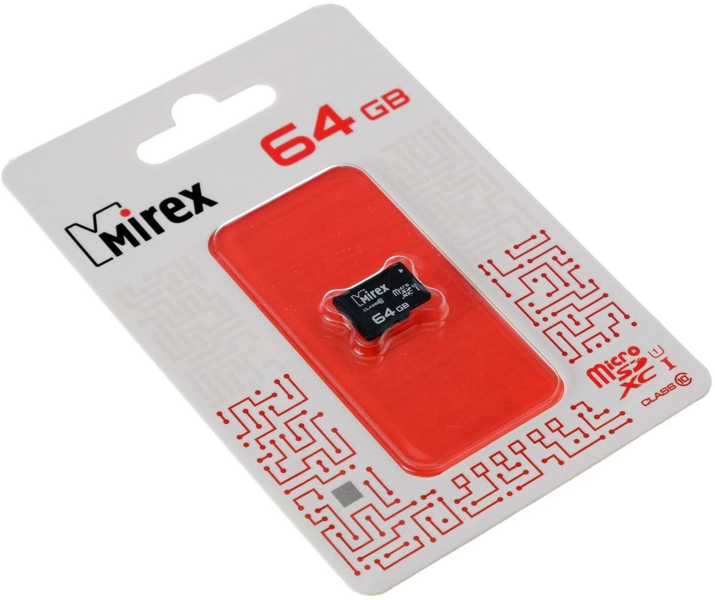 Карта памяти microSD 64 Гб SDXC UHS-I класс 10