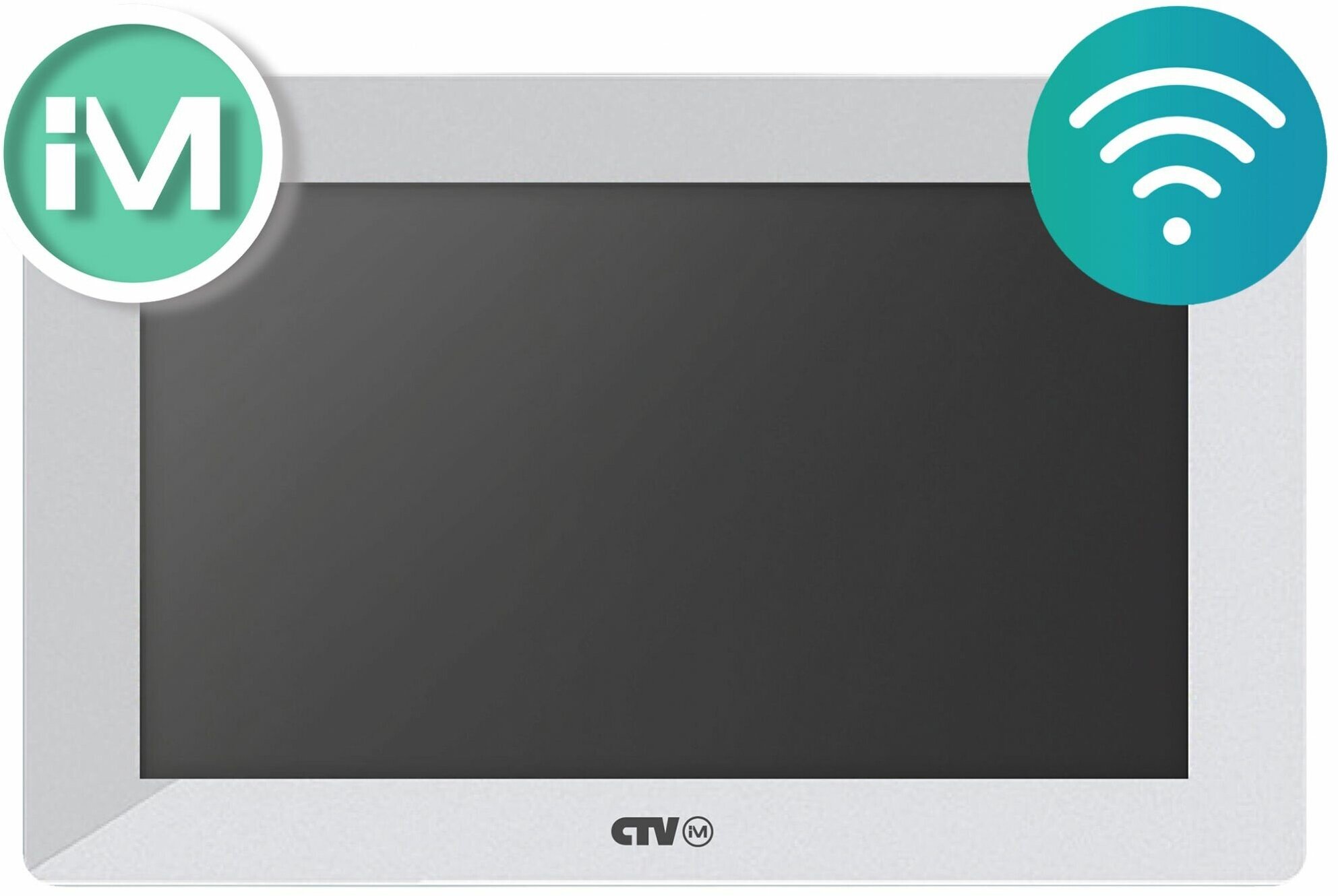 Монитор для домофона/видеодомофона CTV CTV-iM730W Cloud 7 W белый