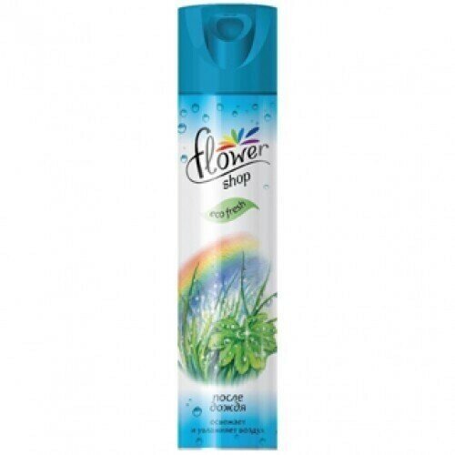 Освежитель воздуха Flower shop После дождя, 300 мл, 9 шт