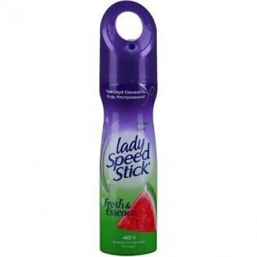 Lady Speed Stick Fresh & Essence Дезодорант-антиперспирант спрей женский Арбуз, 150 мл, 3 шт дезодорант антиперспирант lady speed stick алоэ защита аэрозоль 150 мл