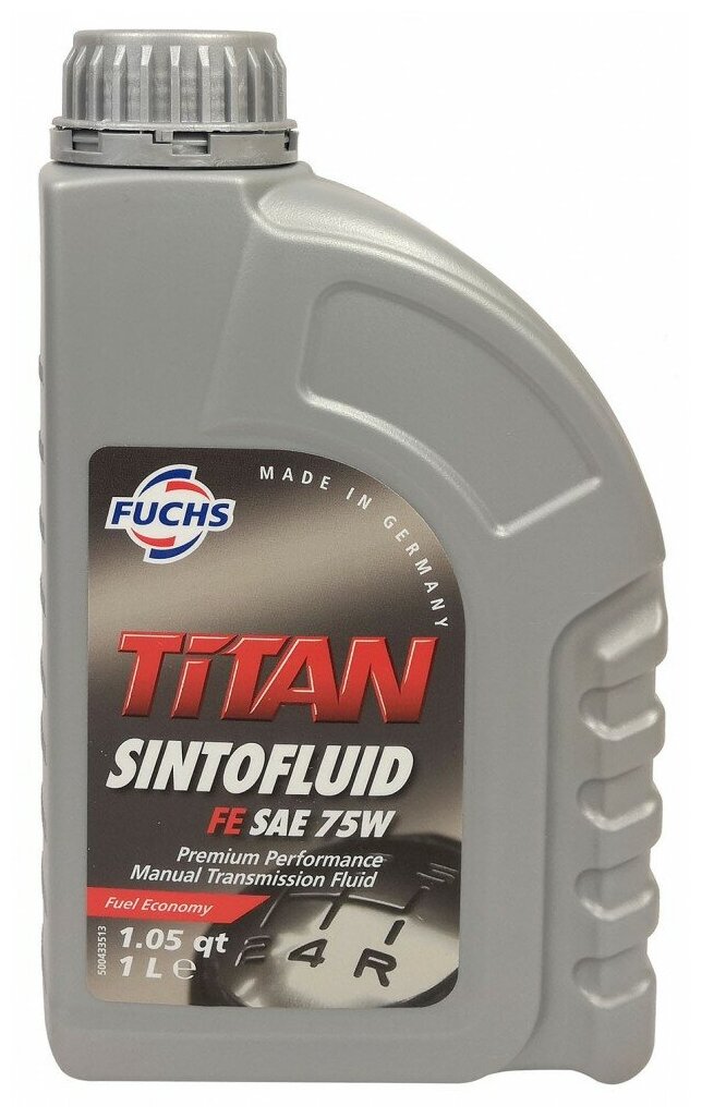 Titan Масло Трансмиссионное Sintofluid Fe 75w 1л FUCHS арт. 601426780