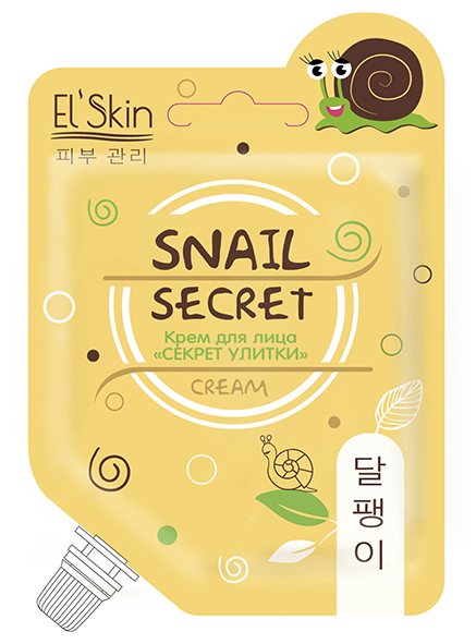 ElSkin Snail Secret Cream Крем для лица Секрет улитки, 20 мл