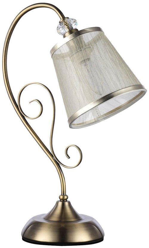 Лампа декоративная FREYA Driana FR2405-TL-01-BZ, E14, 40 Вт, бронзовый