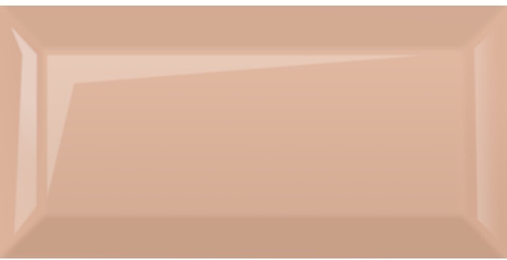 Плитка настенная Golden Tile Metrotiles Розовый грань 10х20 см (465051) (0.88 м2)