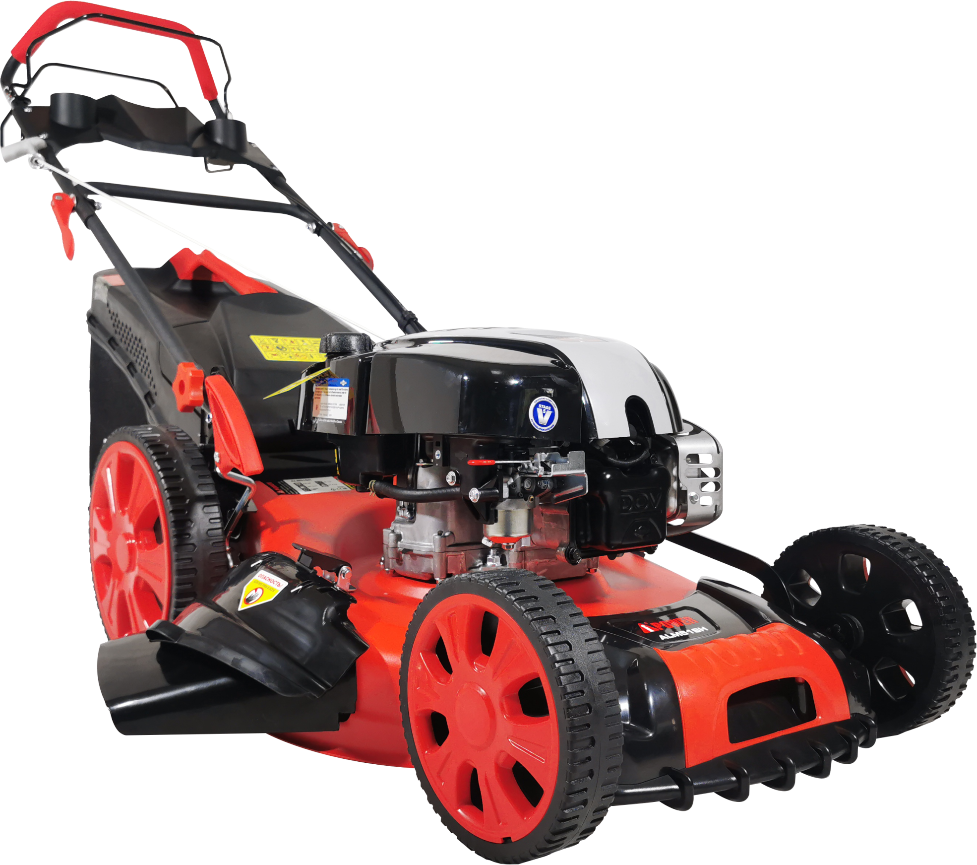 Бензиновая газонокосилка A-iPower ALM51SH 170куб. см самоходная briggs&stratton