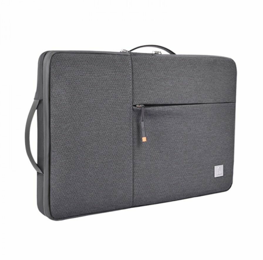 Сумка для ноутбука макбук WiWU Alpha Double Layer Sleeve для Apple MacBook 13.3 дюймов, Серая