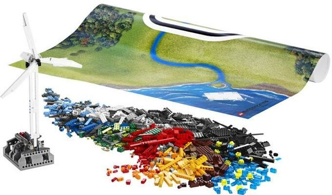Конструктор LEGO Лего 9594 MINDSTORMS NXT 9594 Экологический город