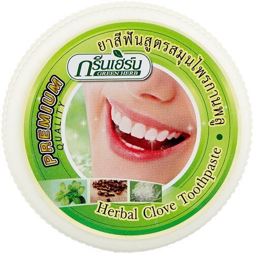 MassFamily Зубная паста Green Herb растительная, 25 г
