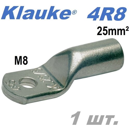 Кабельный наконечник под болт M8, ном. сеч. 25 мм2 KLAUKE 4R8 - 1 шт.