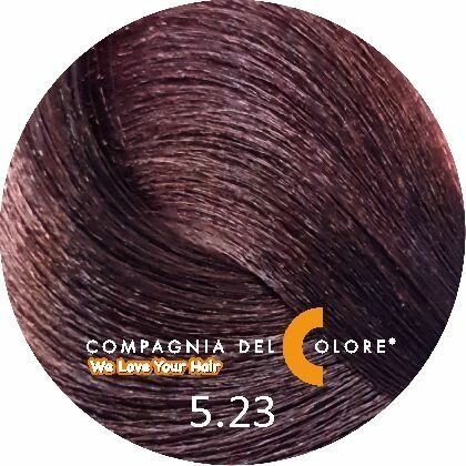5.23 COMPAGNIA DEL COLORE Светло-коричневый табакко краска для волос 100 МЛ оригинал