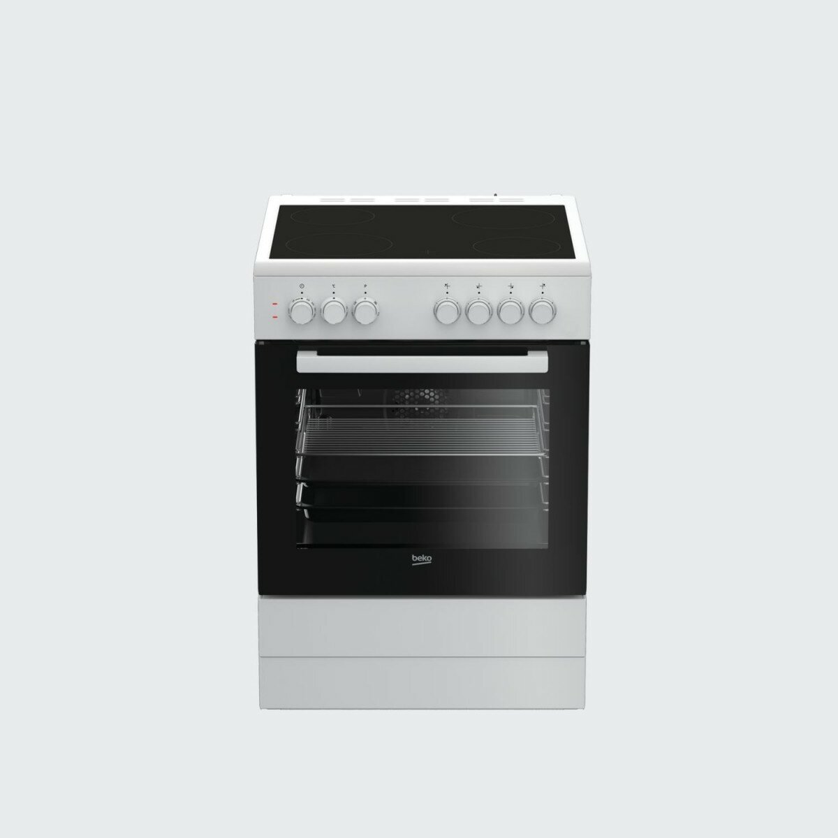 Плита электрическая Beko FSE67100GWS белый - фото №19