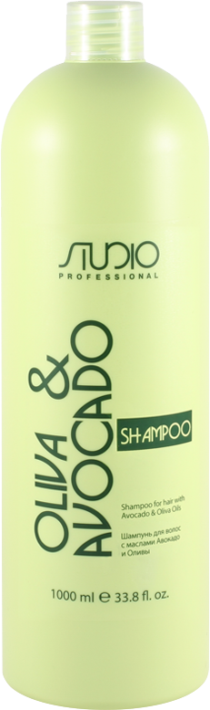 Шампунь для волос с маслами Авокадо и Оливы Kapous Studio Professional, 1000 мл