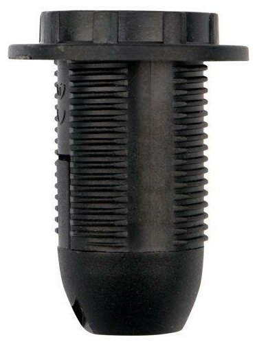 Патрон пластиковый термостойкий подвесной с кольцом E14 черн. Rexant 11-8827 - фотография № 2