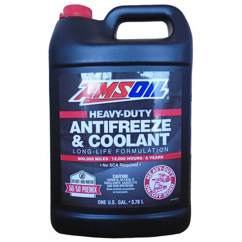 Антифриз готовый к применению Amsoil Heavy Duty Antifreeze and Coolant 3.78л