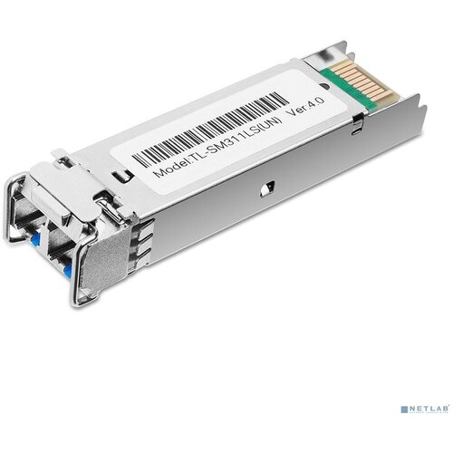 модуль sfp tp link tl sm311ls 1000base lx lc 10 км TP-Link SMB Сетевое оборудование TP-Link TL-SM311LS SFP-трансивер, 1000Base-LX (Duplex LC), 1310нм, одномод, до 20км