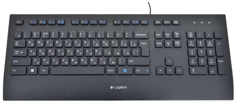 Клавиатура Logitech K280e — купить по выгодной цене на Яндекс.Маркете