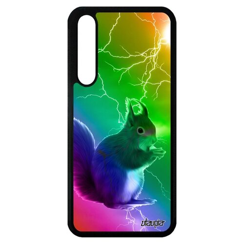 фото Чехол телефона huawei p20 pro французский дизайн белка летяга грызун utaupia