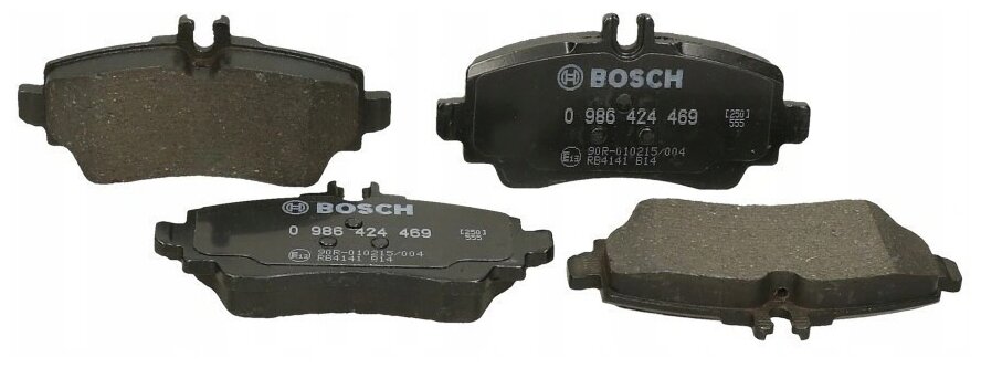 Дисковые тормозные колодки передние BOSCH 0986424469 для Mercedes-Benz Vaneo Mercedes-Benz A-class Maybach 57 (4 шт.)