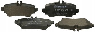 Дисковые тормозные колодки передние Bosch 0986424469 для Mercedes-Benz A-class, Mercedes-Benz Vaneo (4 шт.)