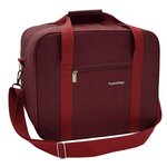 Сумка дорожная для ручной клади Pobedabags Премиум вишня 36 x 30 x 27 - изображение