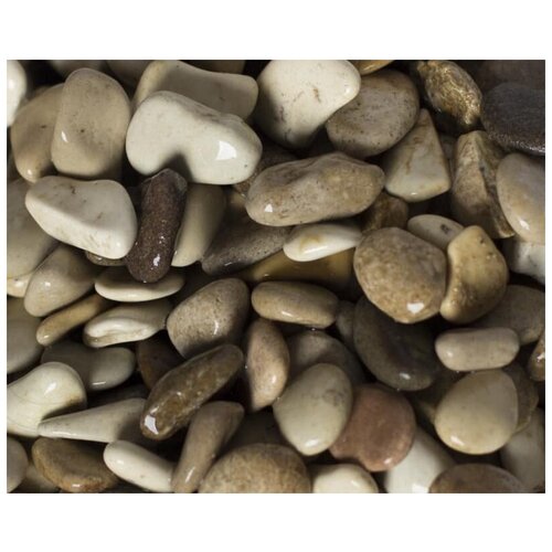 Грунт Галька реликтовая светлая UDeco Relict Light, 10-20 мм, 2 л