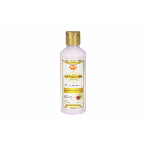 Khadi Moisturizing Cream ROSE ALOEVERA Khadi India Увлажняющий крем роза И алоэ вера Кхади Индия 210 мл 572₽