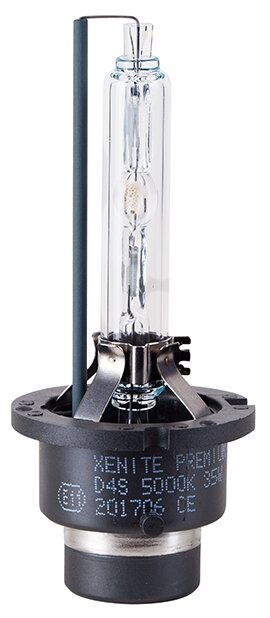 Лампа ксеноновая головного света D4S P32d-5 6000K Premium 42V 35W Блистер 1 шт, XENITE 1002024