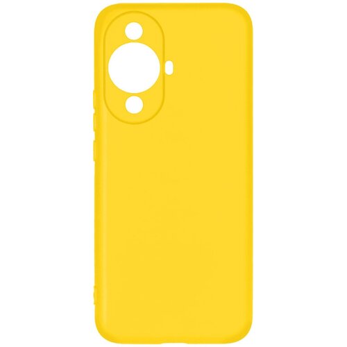 Силиконовый чехол для Huawei Nova 11 DF hwCase-138 (yellow) чехол df huawei nova 11 df hwcase 147