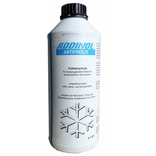 ADDINOL 4014766072320 Антифриз концентрированный ADDINOL Antifreeze Extra (1,5л) 1шт