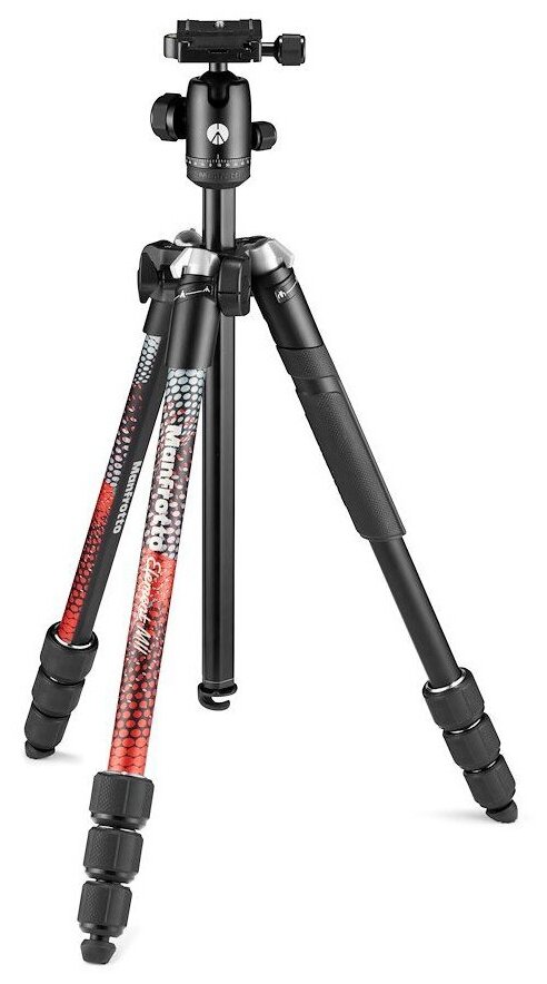 Штатив Manfrotto Element MII, с шаровой головой, красный