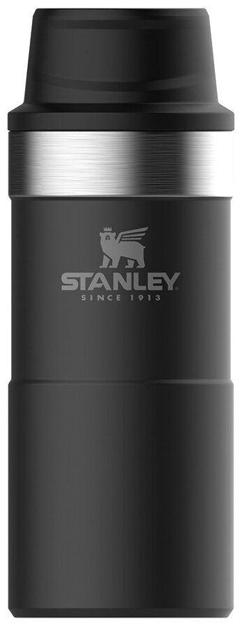 Термокружка Stanley The Trigger-Action Travel Mug 350ml Black 10-06440-015