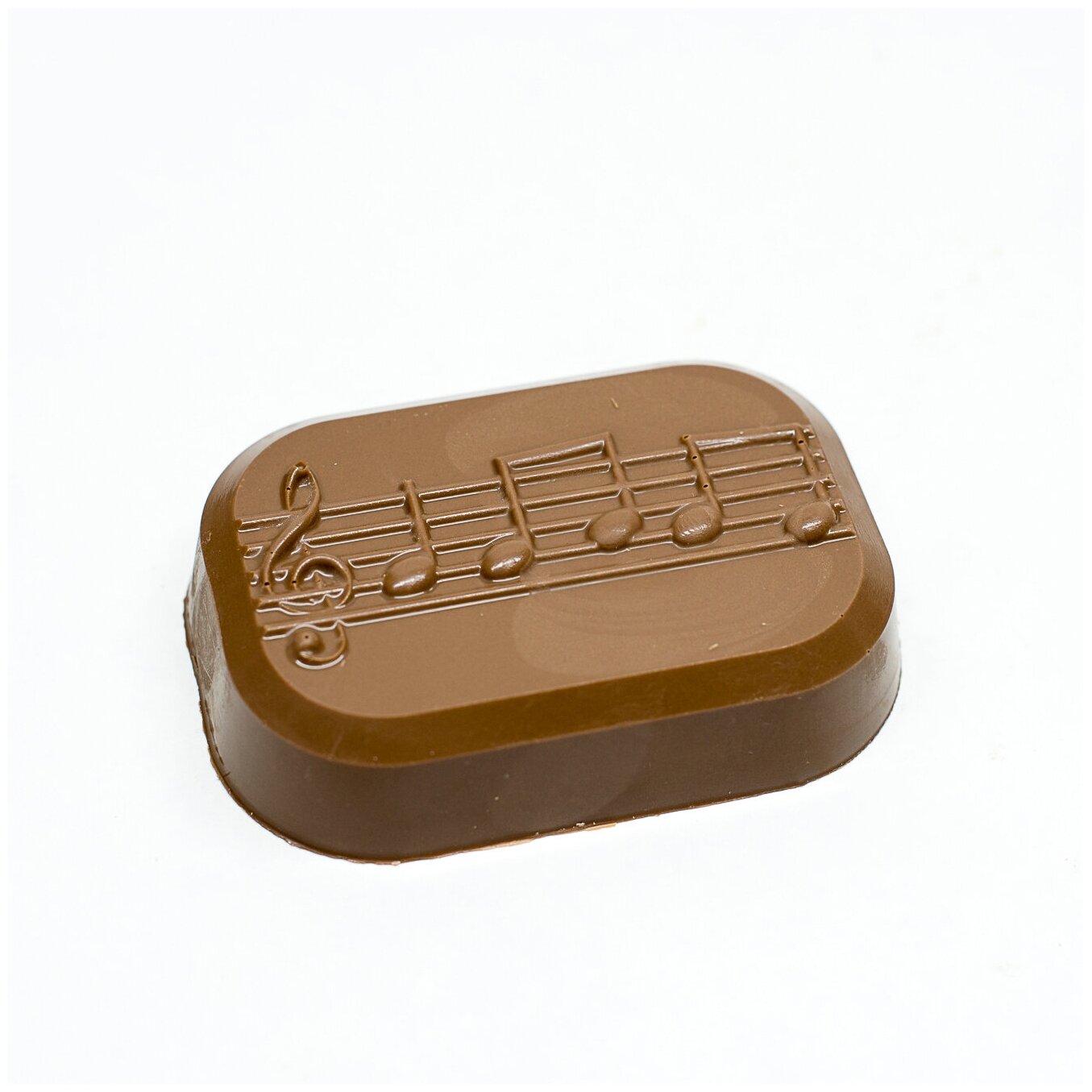 Подарочная шоколадная фигура Frade/Фраде - Ноты (вес-150г) (молочный)